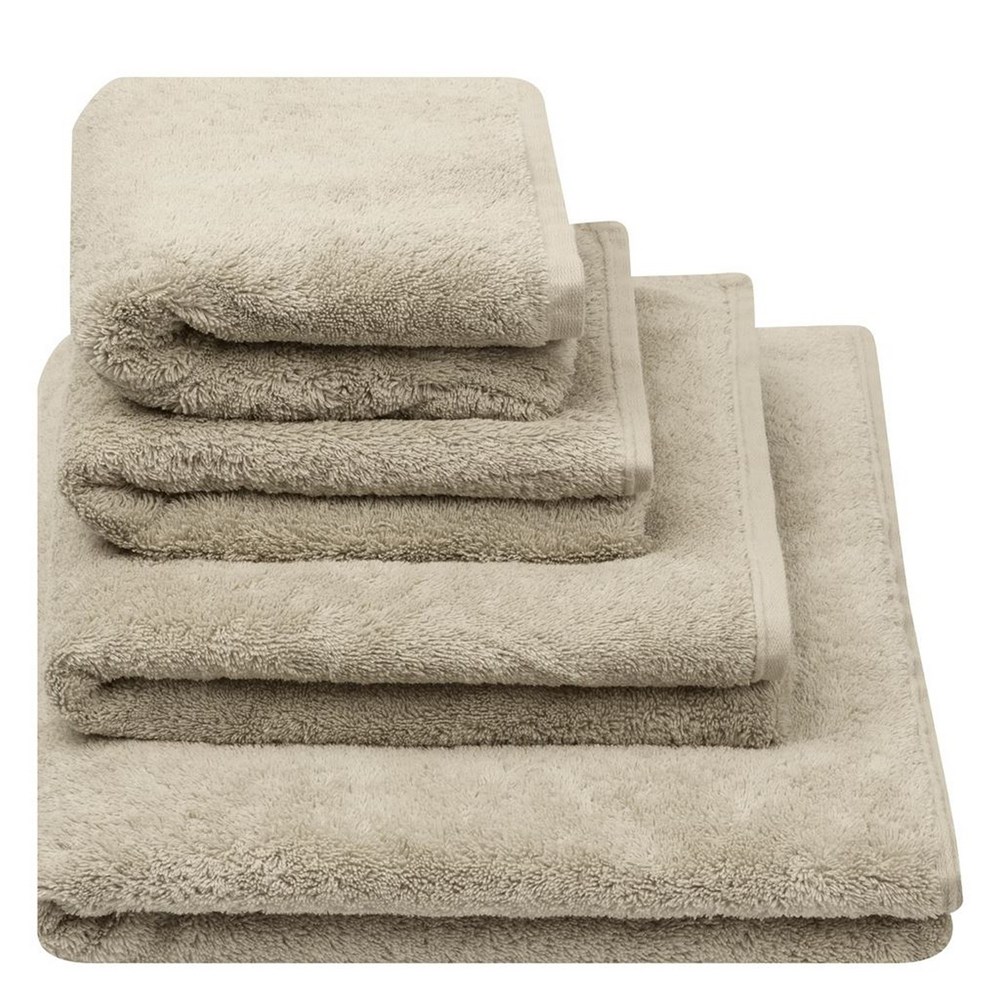 Loweswater Organic Cotton Towels By Designers Guild in Birch Natural